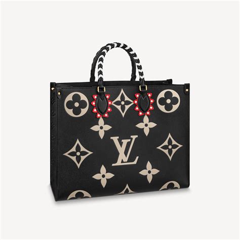 lv m45373|OnTheGo GM Monogram Empreinte Leather .